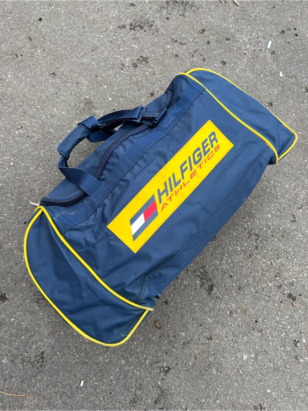 Vintage Tommy Hilfiger Athletics Duffle Bag
